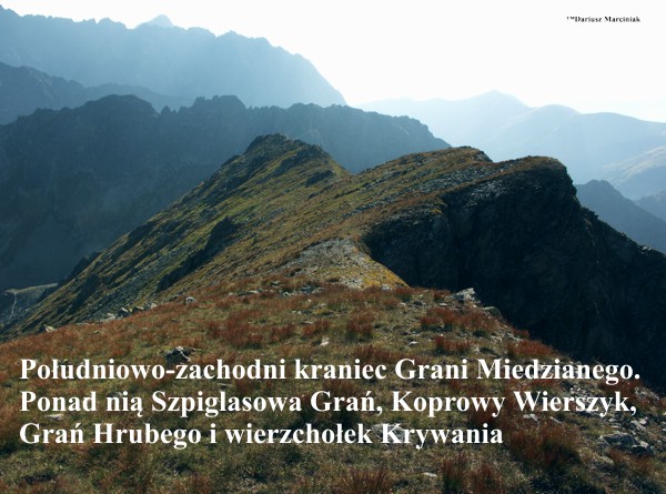 Szpiglasowy Wierch z Miedzianego